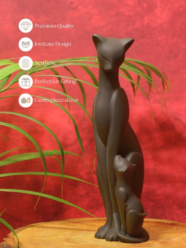 Sowpeace Resin Cat & Mom