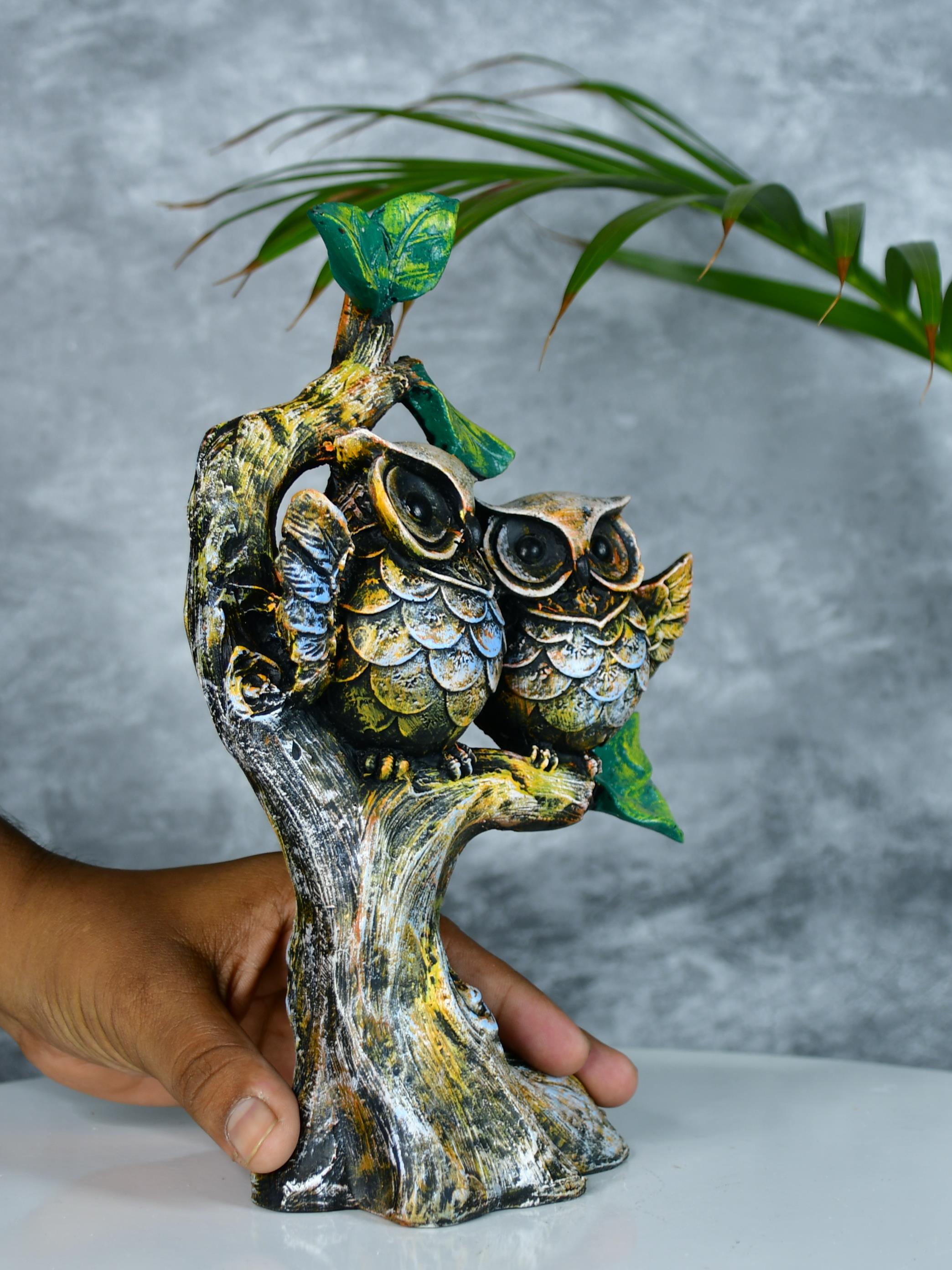 Sowpeace Resin Owl Branch