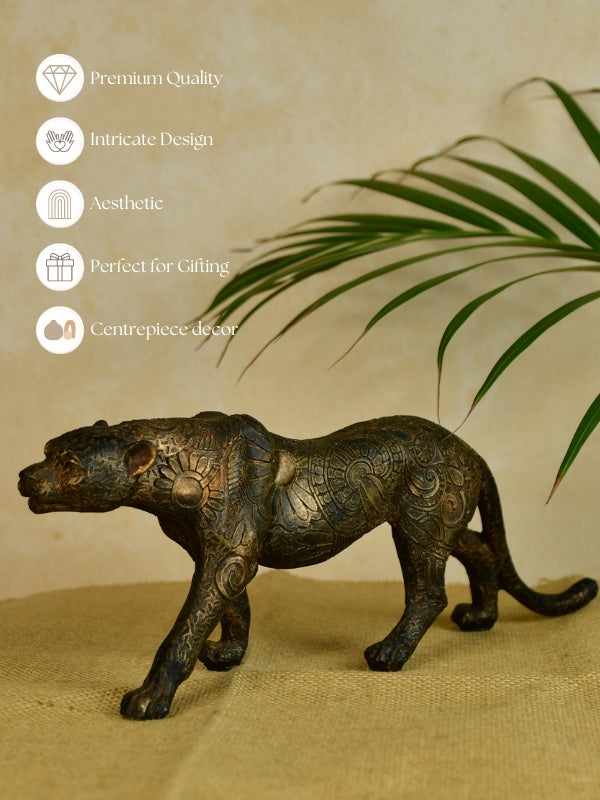 Sowpeace Resin Panther Decor