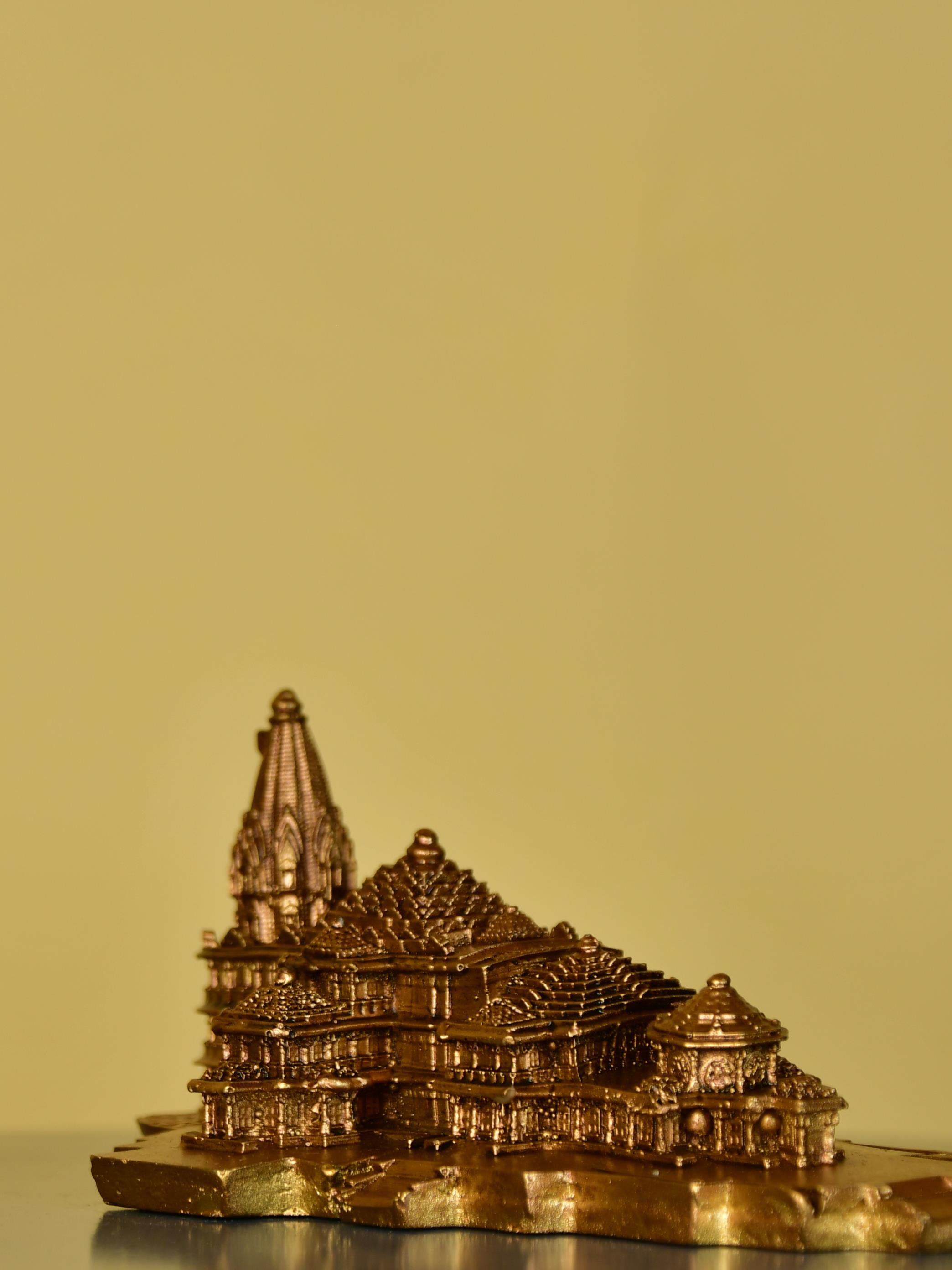 Sowpeace Resin Mini Mandir