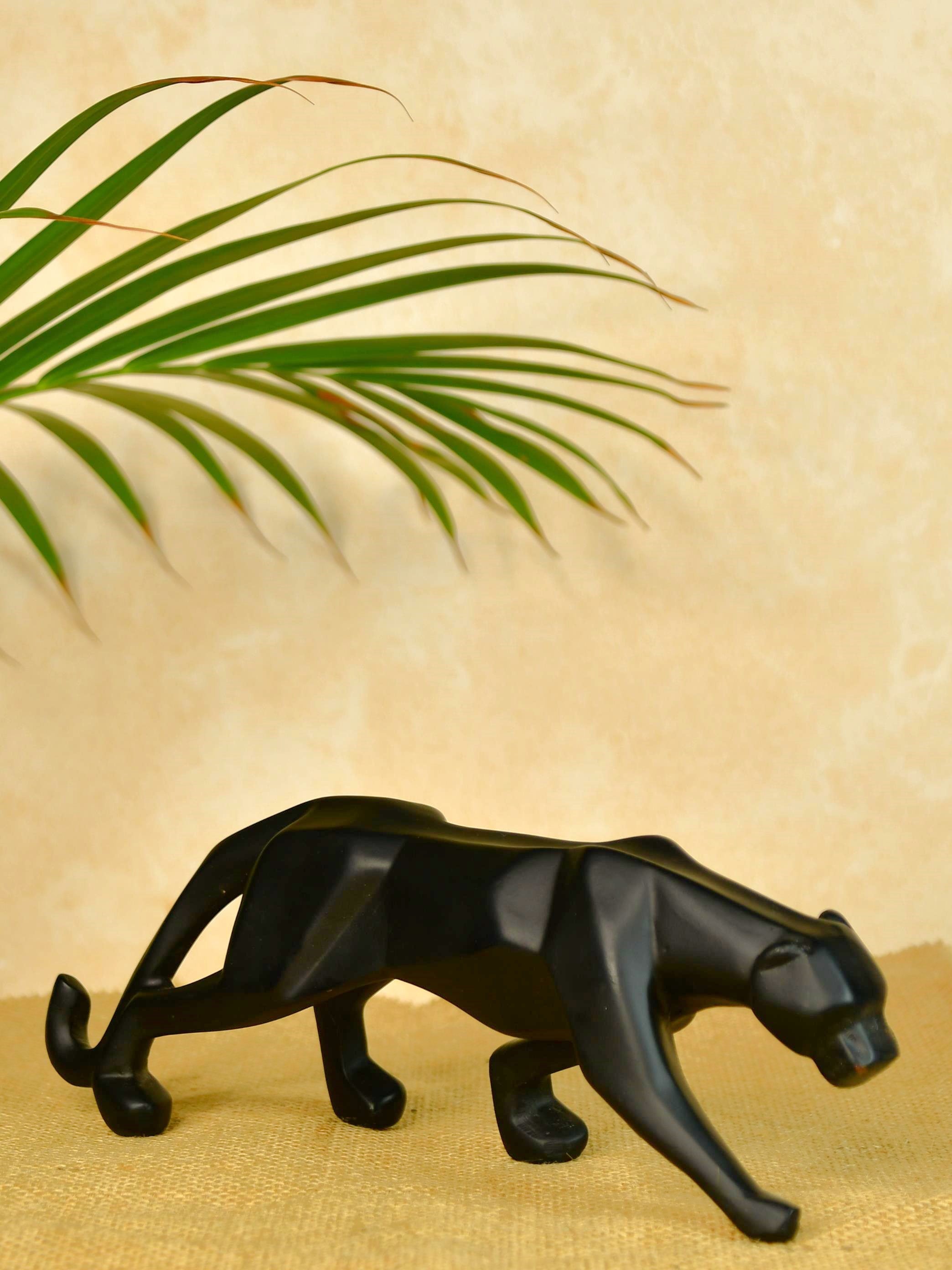 Sowpeace Resin Panther Statue
