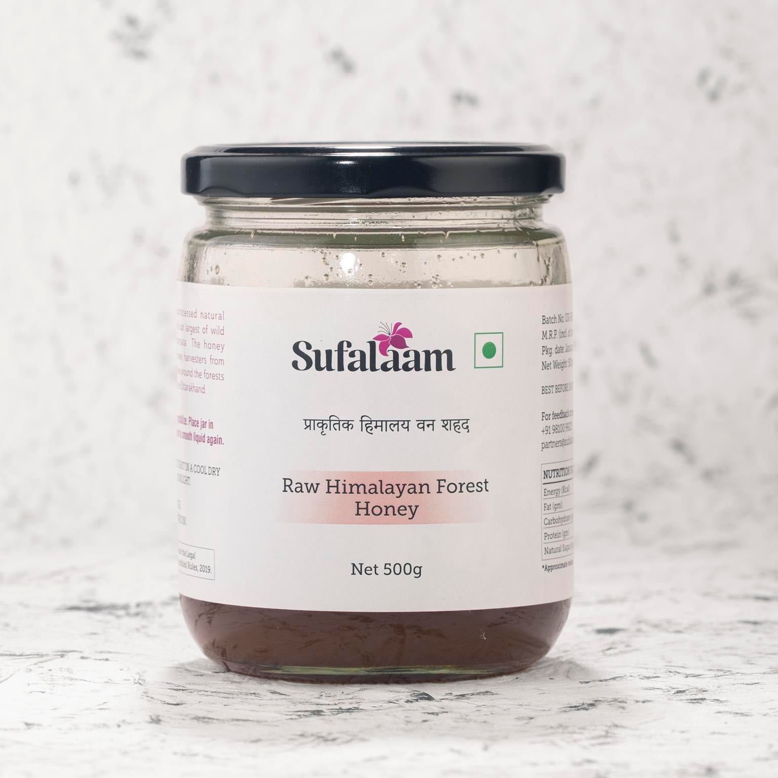 Sufalaam Raw Himalayan Forest Honey 500g