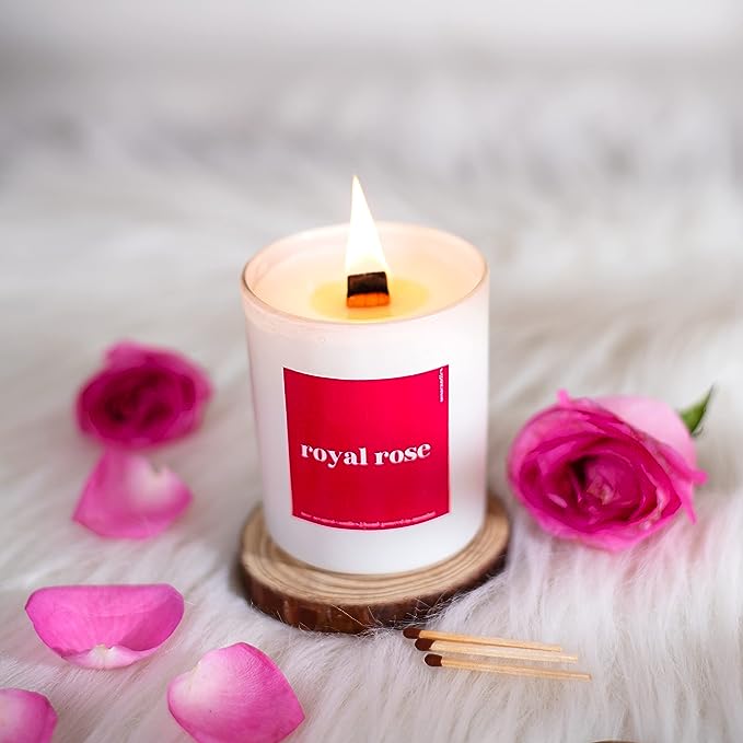 Sosa Candles Royal Rose Scented Candles For Home Decor