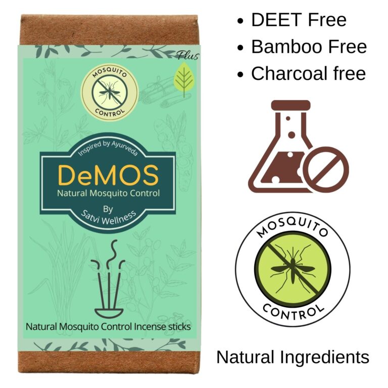 Satvi Wellness - Herbal Mosquito Control Incense Sticks