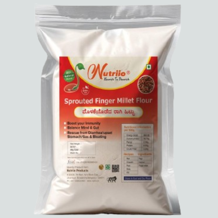 Nutriio Sprouted Finger Millet Flour