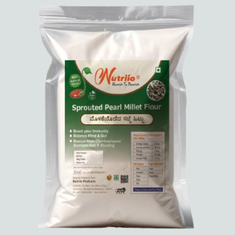Nutriio Sprouted Pearl Millet Flour