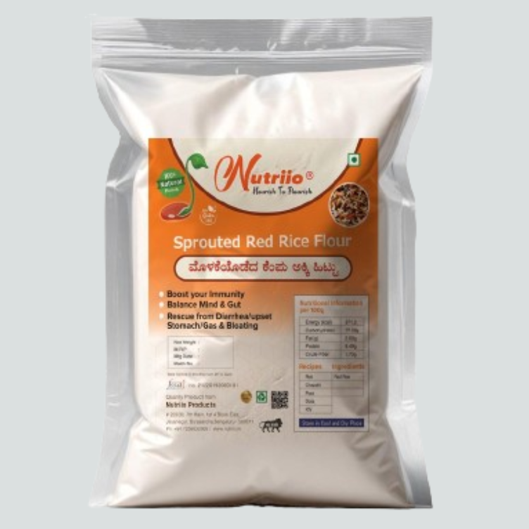 Nutriio Sprouted Red Rice Flour