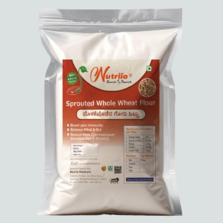 Nutriio Sprouted Whole Wheat Flour