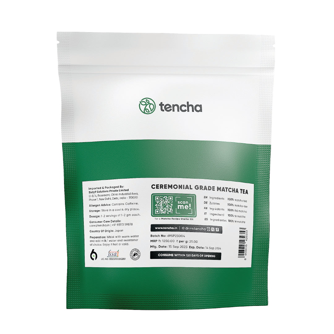 Tencha Ceremonial Matcha 50 GM, Pack of 1