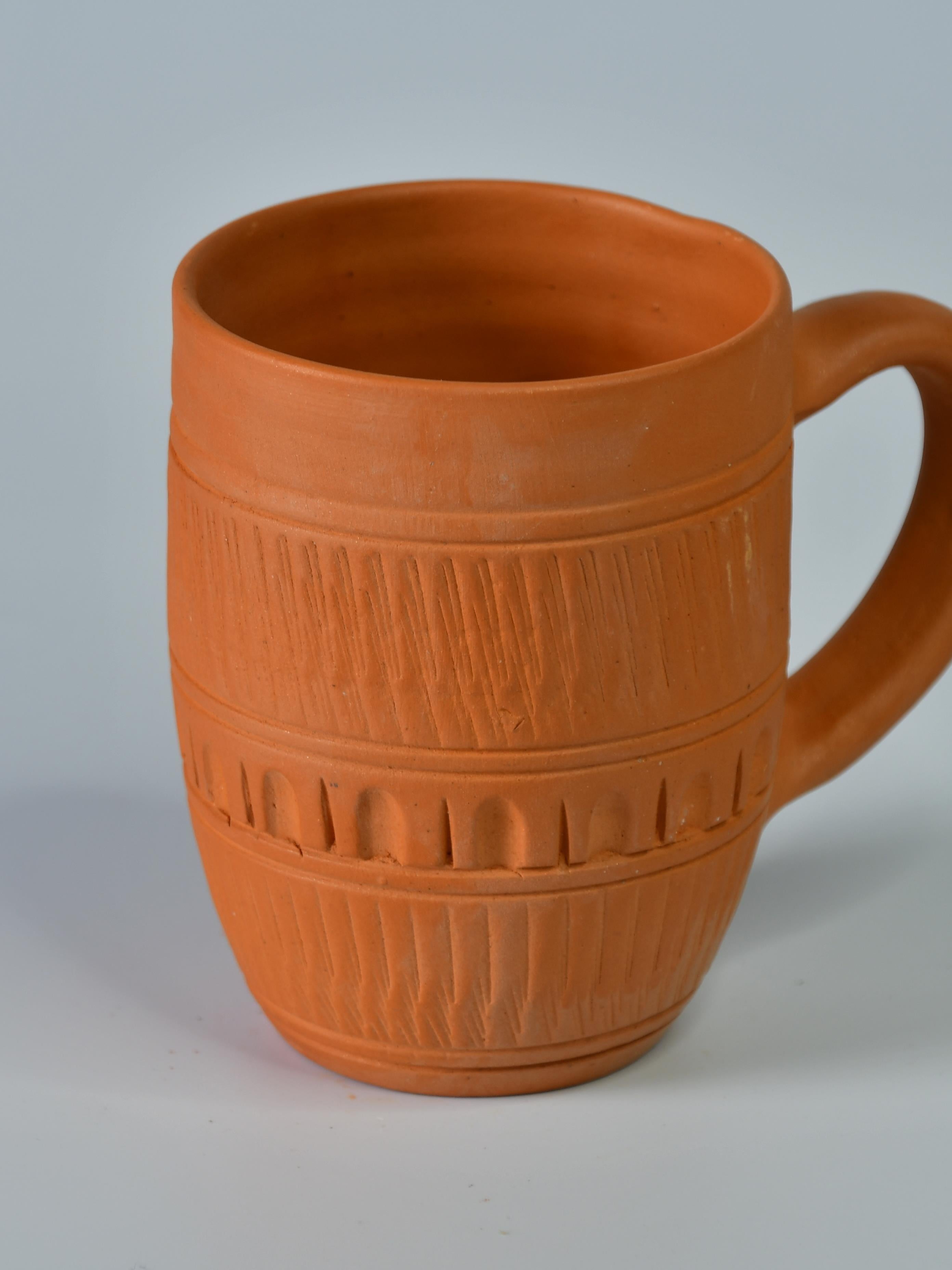 Sowpeace Premium Unglazed Terracotta Drink Mugs