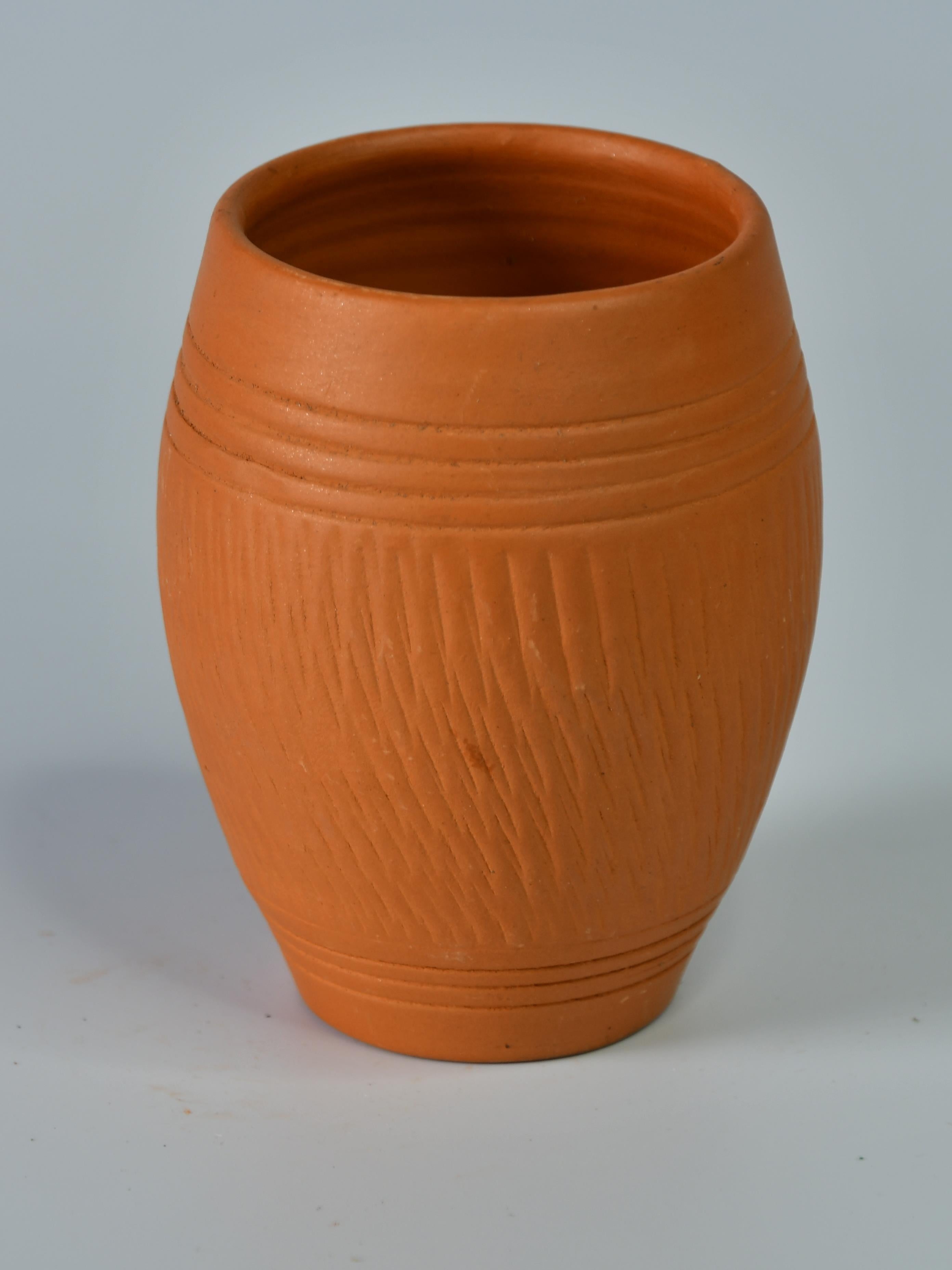 Sowpeace Premium Set of 2 Unglazed Terracotta Glasses