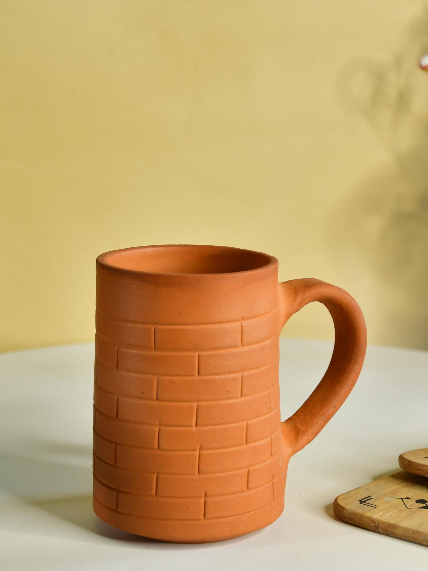 Sowpeace Premium 600ml Unglazed large Terracotta Mug