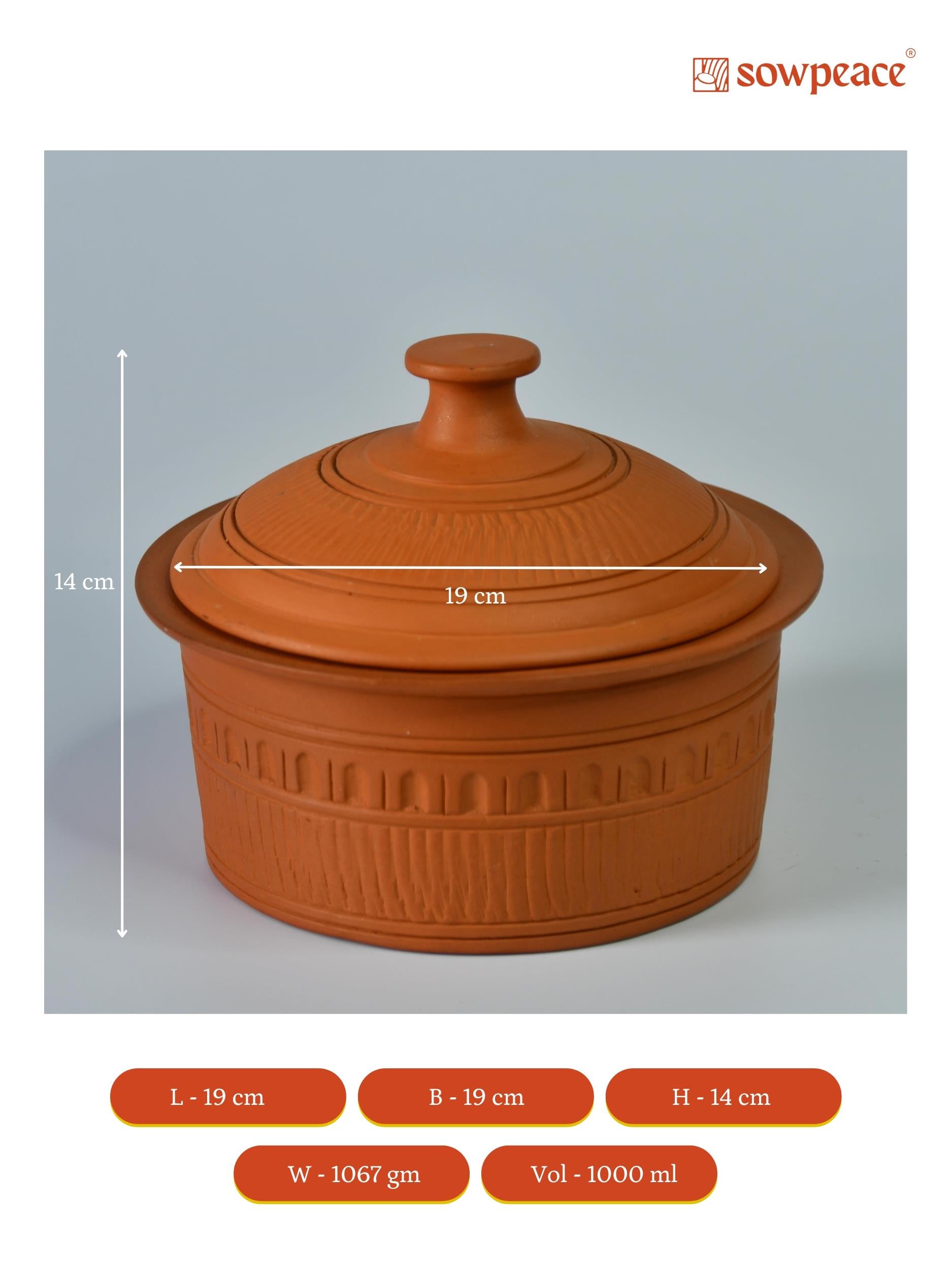 Sowpeace Premium Large Terracotta Food Serveware