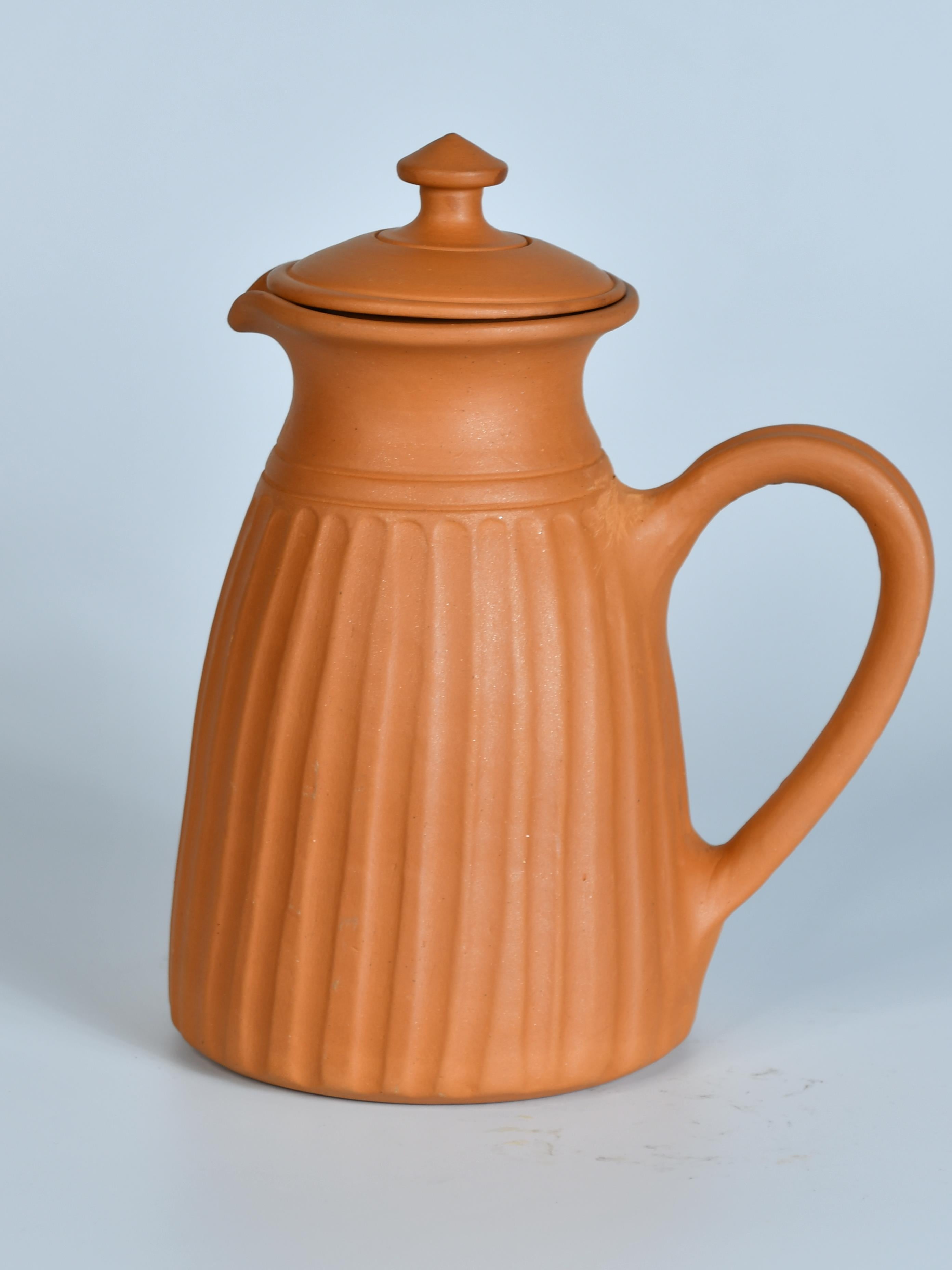 Sowpeace Premium Large Terracotta flat-base Jug
