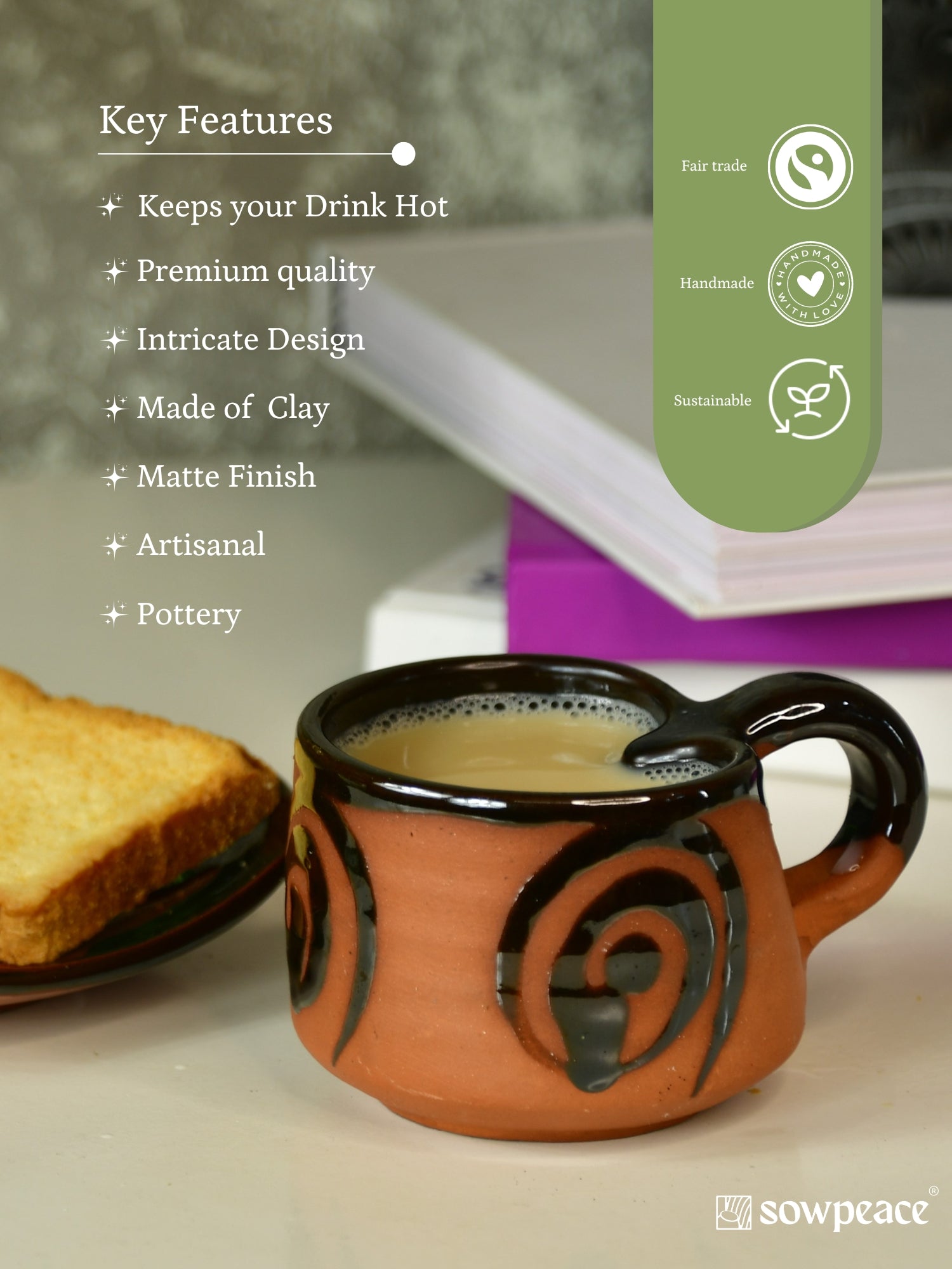 Sowpeace Heart in a cup