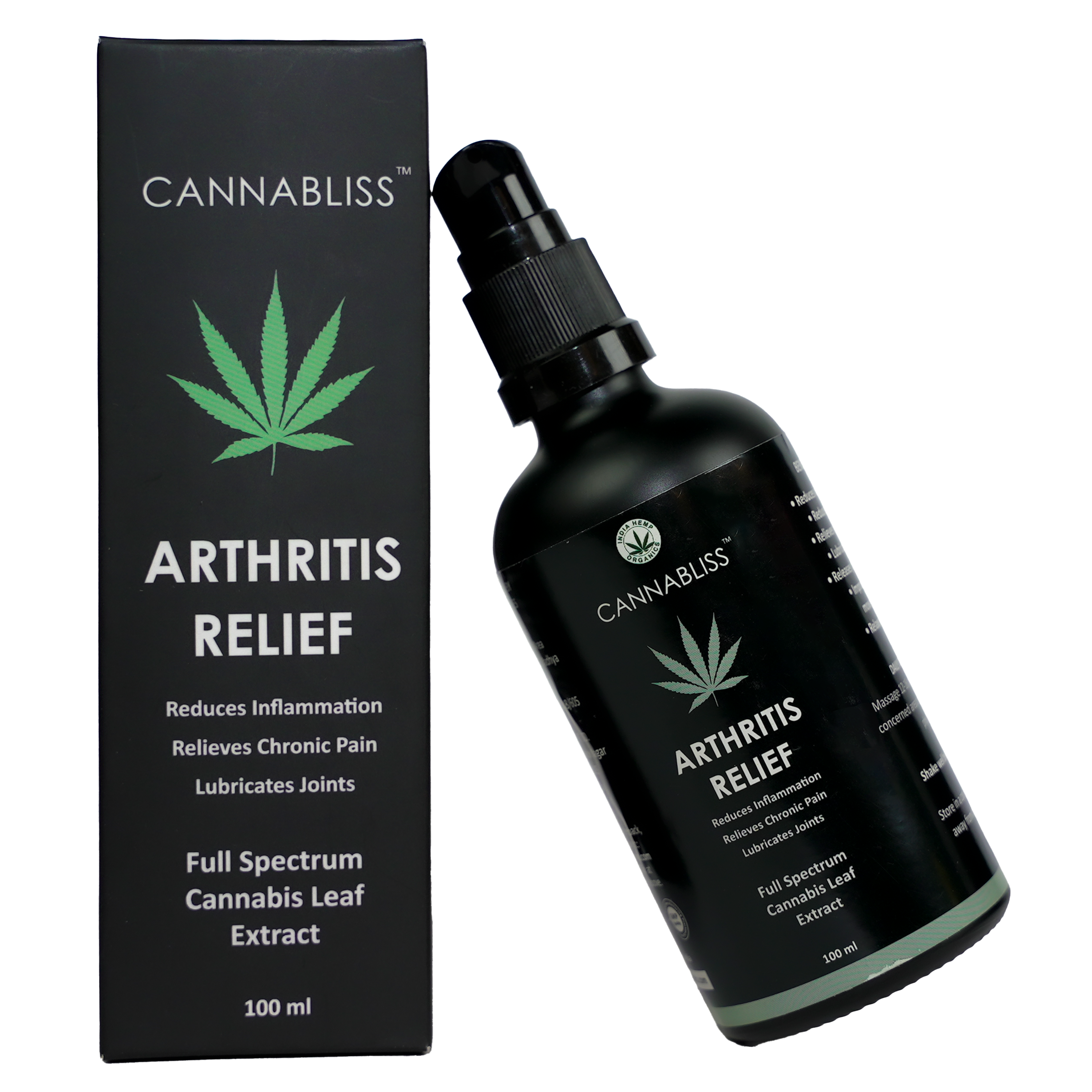India Hemp Cannabliss Arthritis Relief 100ml