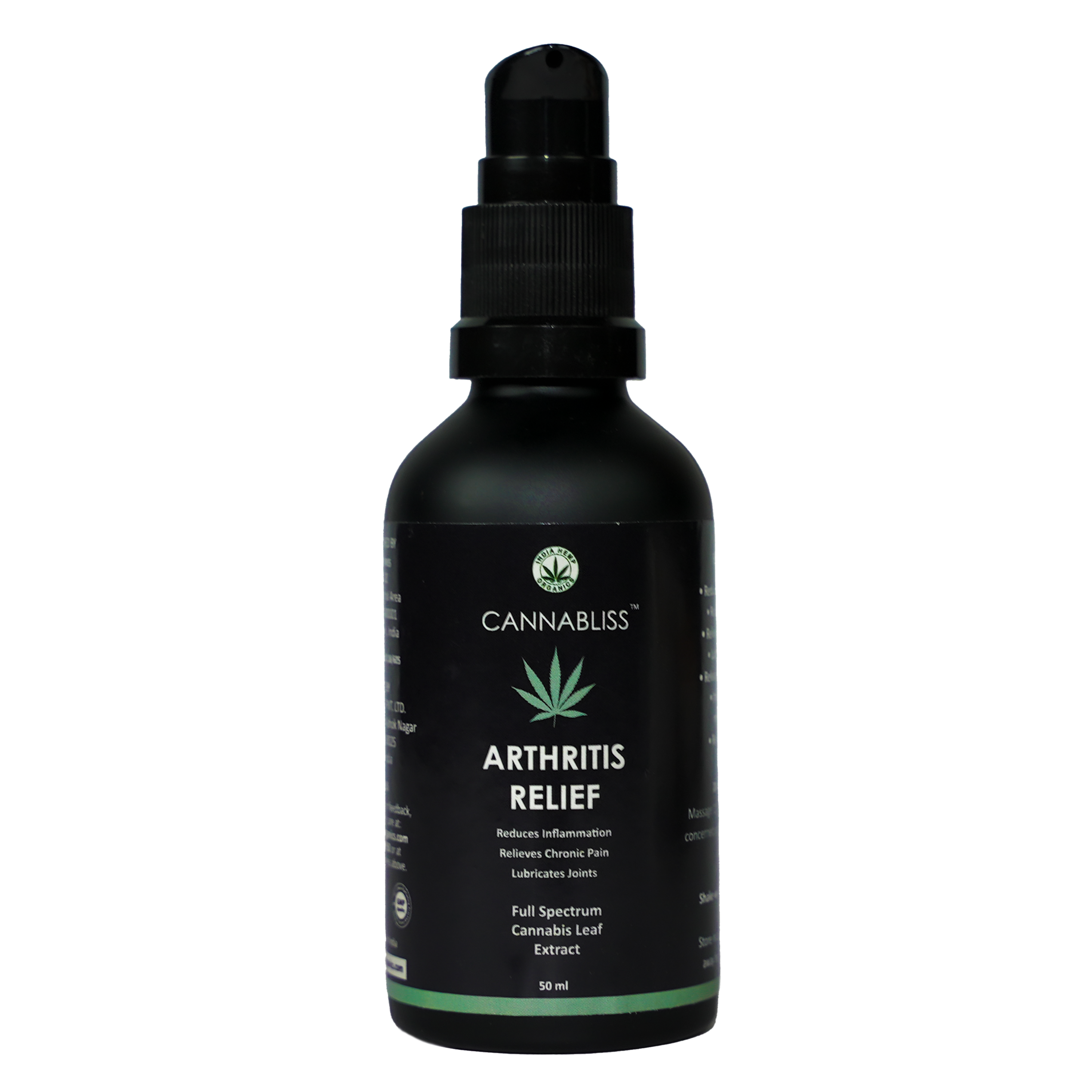 India Hemp Cannabliss Arthritis Relief 50ml