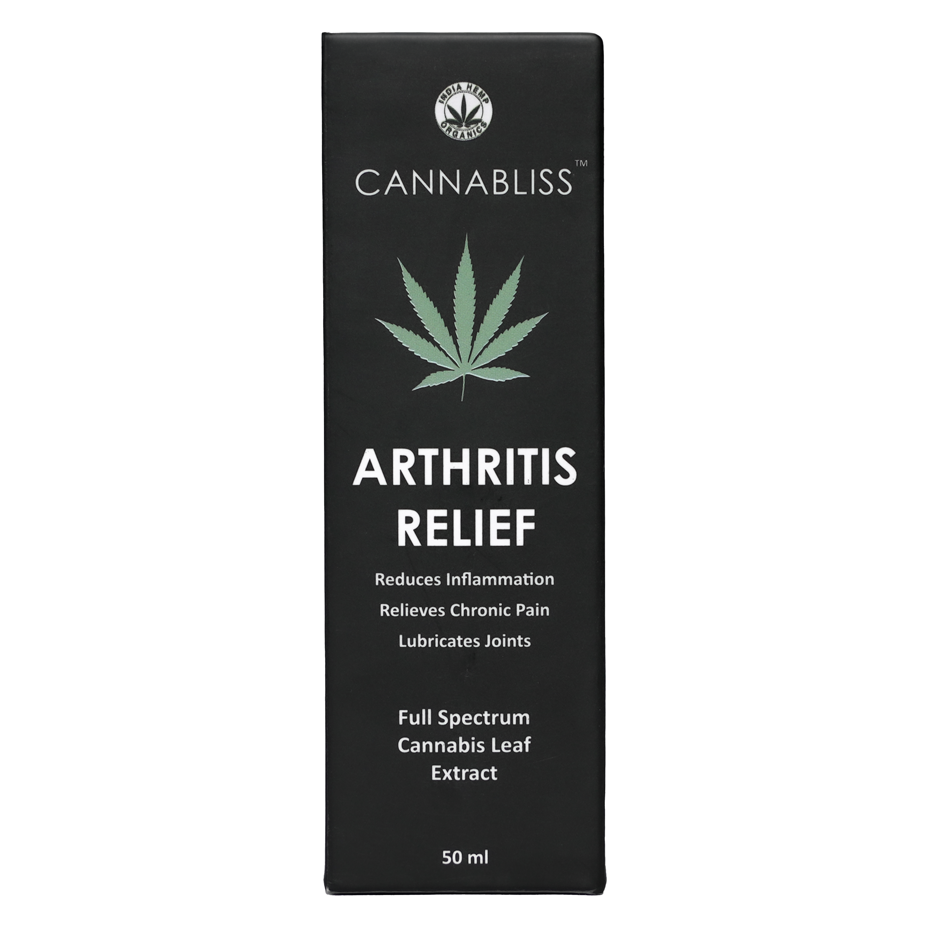 India Hemp Cannabliss Arthritis Relief 50ml