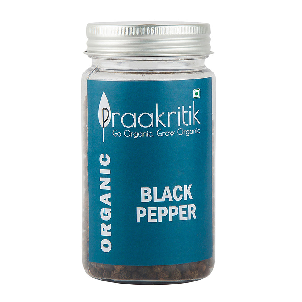 Praakritik Organic Black Pepper Whole 100g
