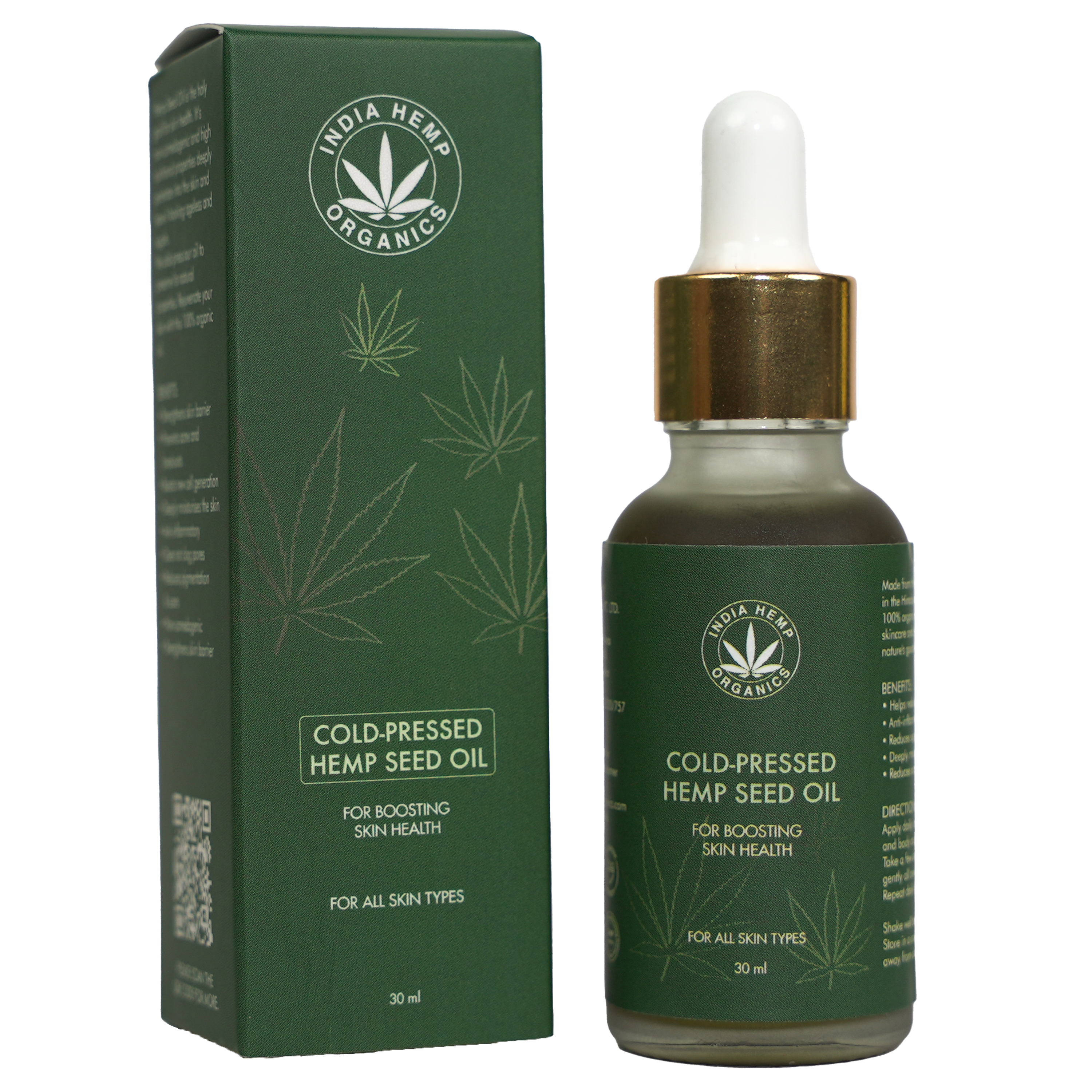 India Hemp Hemp Seed Oil (30ml)