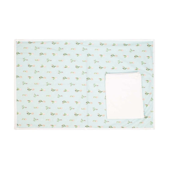 Cuddle Care Baby Diaper Changing Mat-Cute Cactus