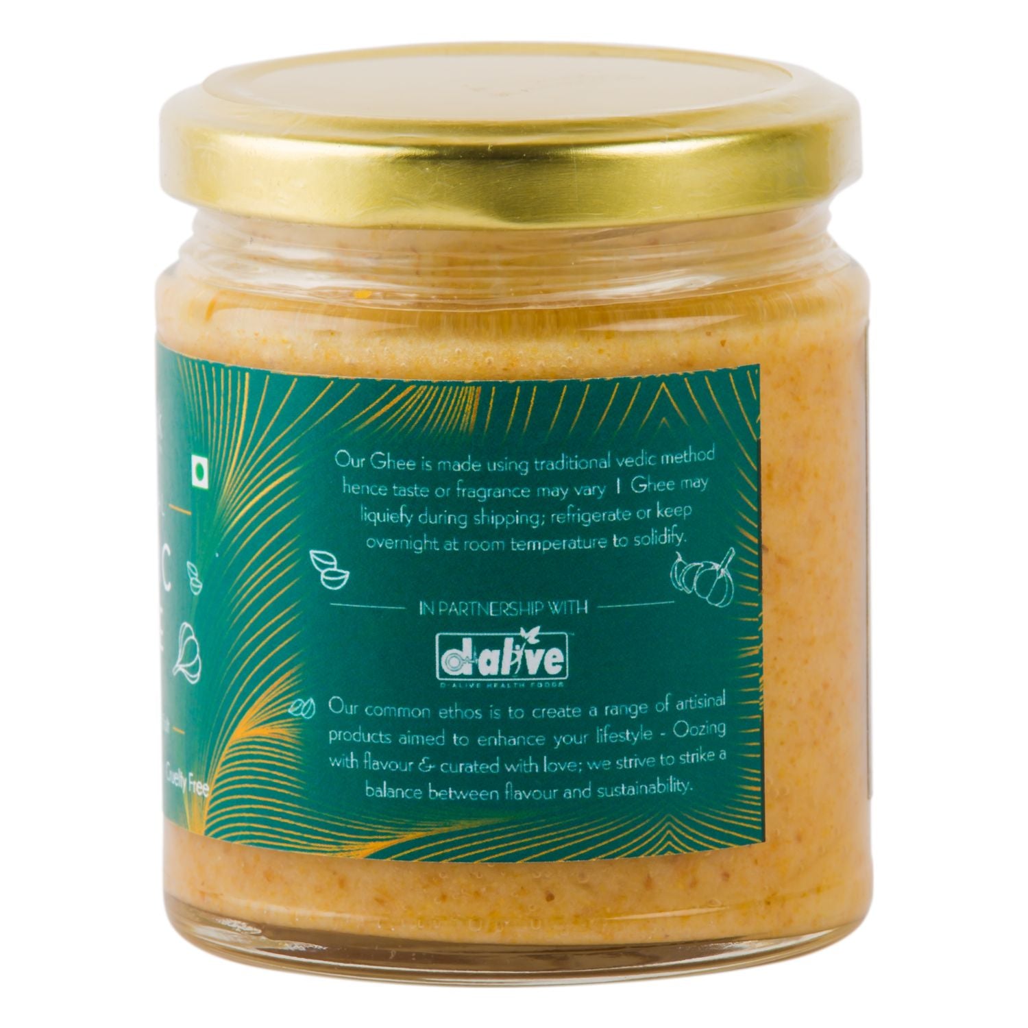 Praakritik Artisanal Garlic Ghee Spread With Himalayan Pink Salt 200g