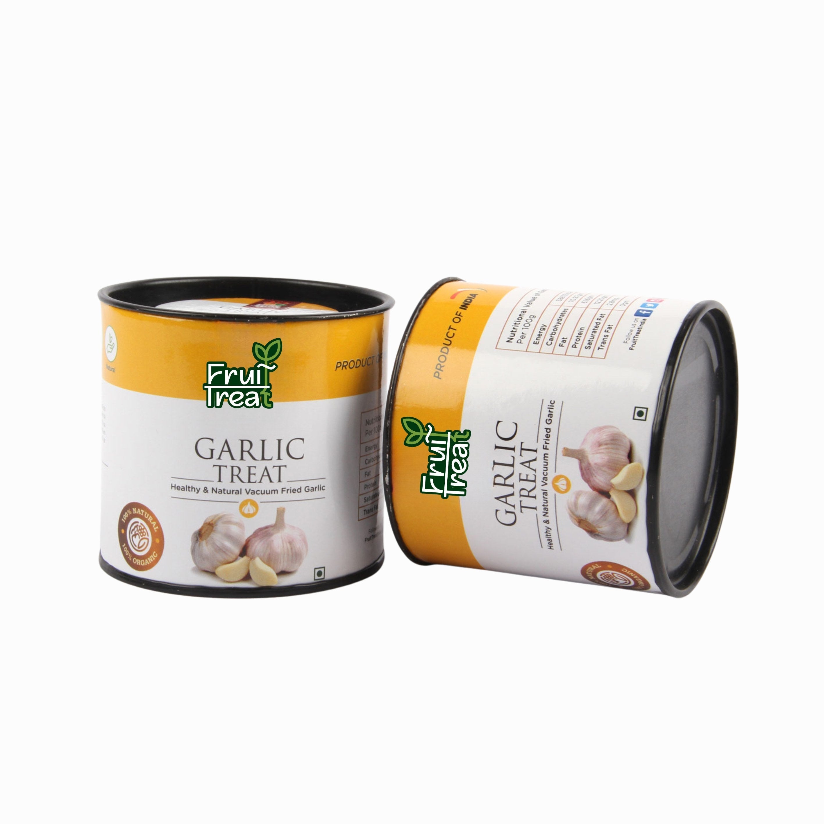 Fruit Treat Garlic Treat Pack of 5 (30 Grams Each)