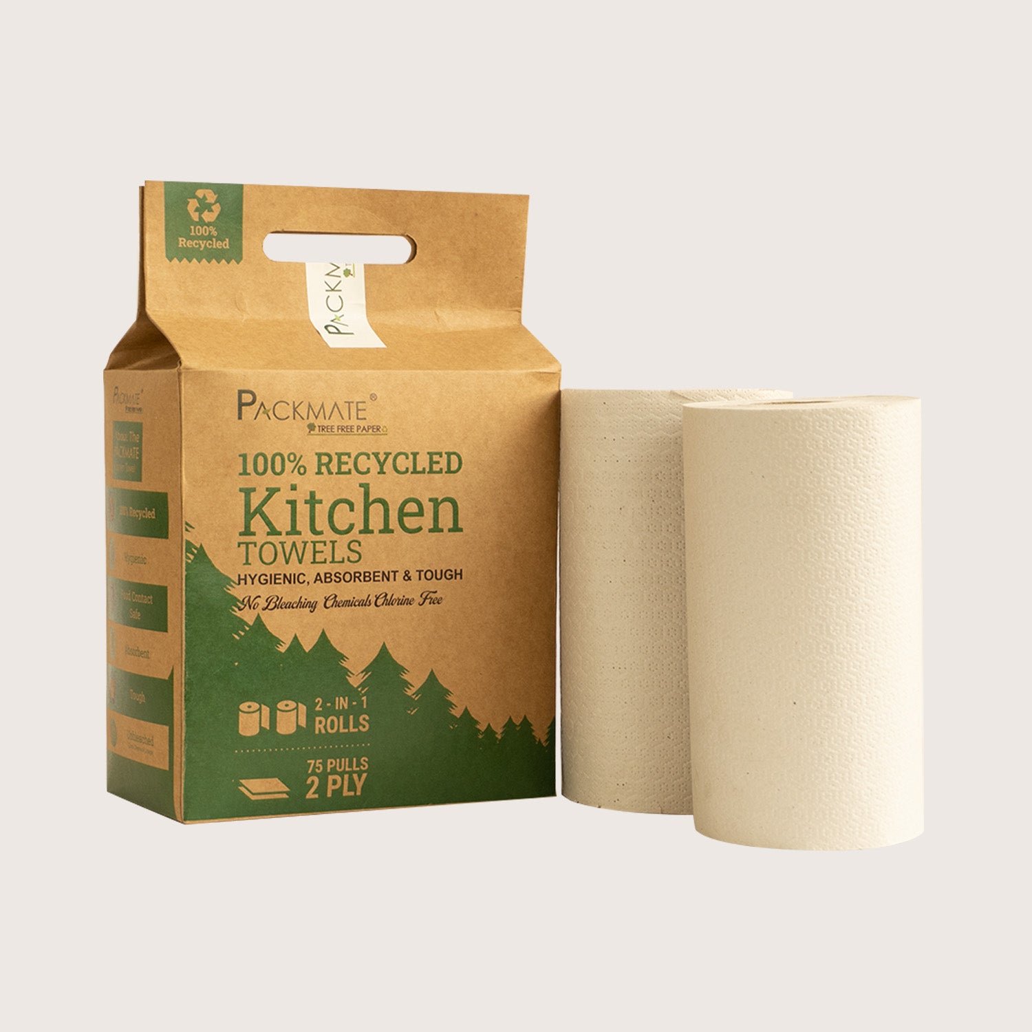 Packmate Kitchen Towels | Made From 100% Recycled Paper