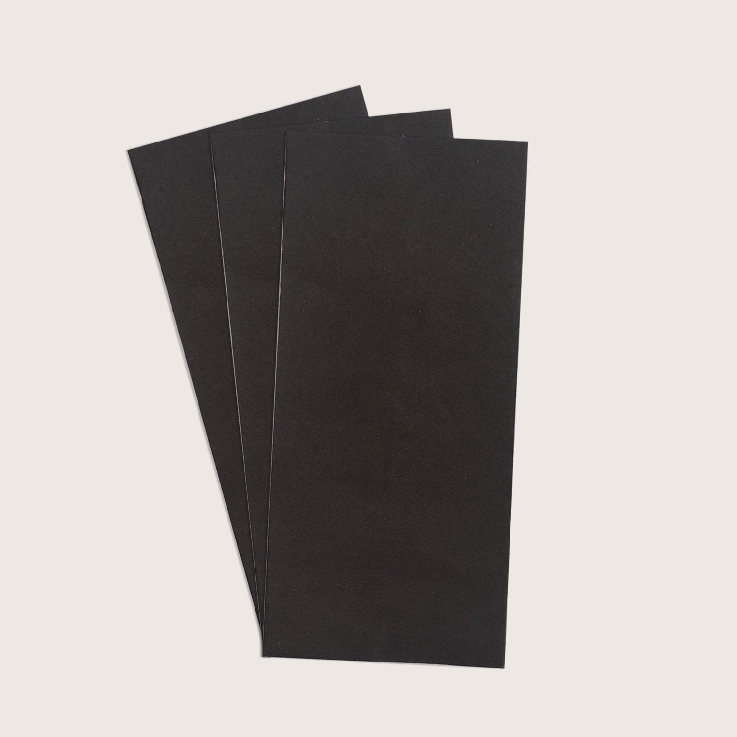 Packmate Black Letter Envelope (Pack of 50 Envelope) | Made From 100% Recycled Paper