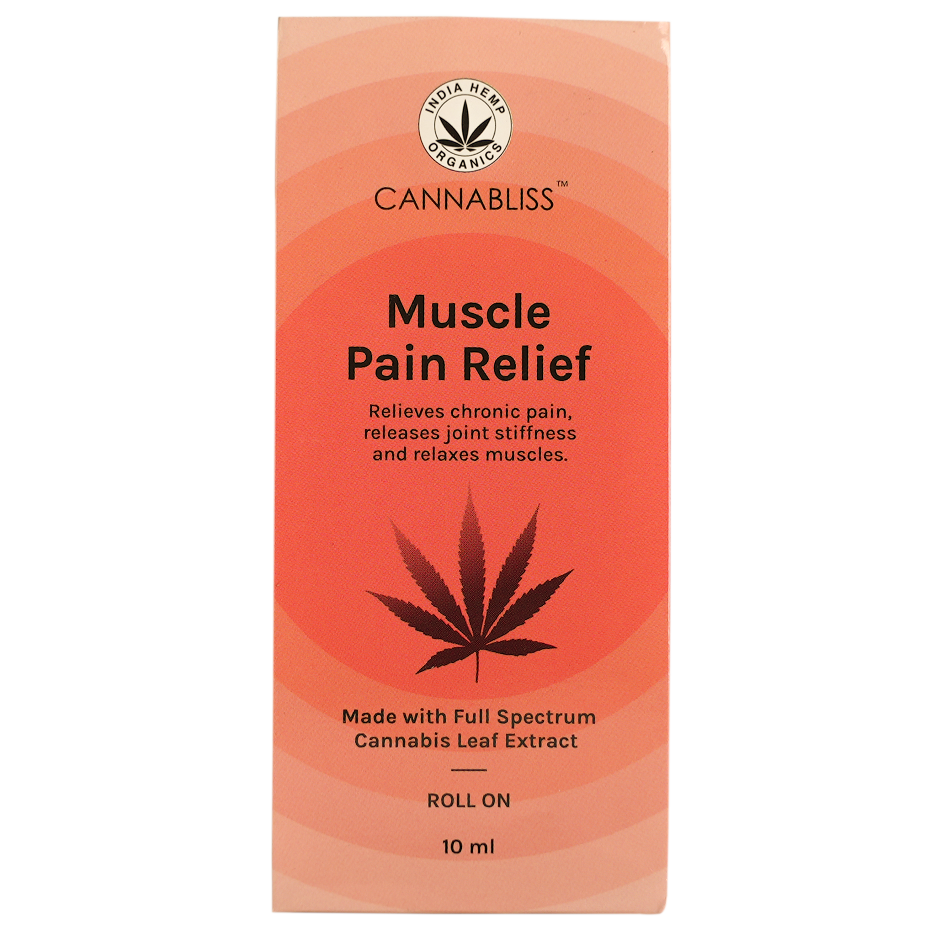 India Hemp Cannabliss Muscle Relief - 10 ML