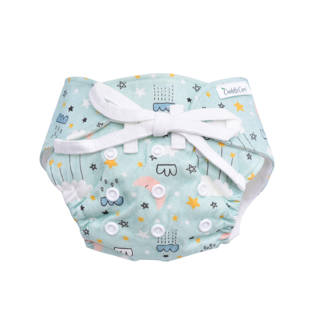 Cuddle Care Duo Newborn Diaper Moonpie