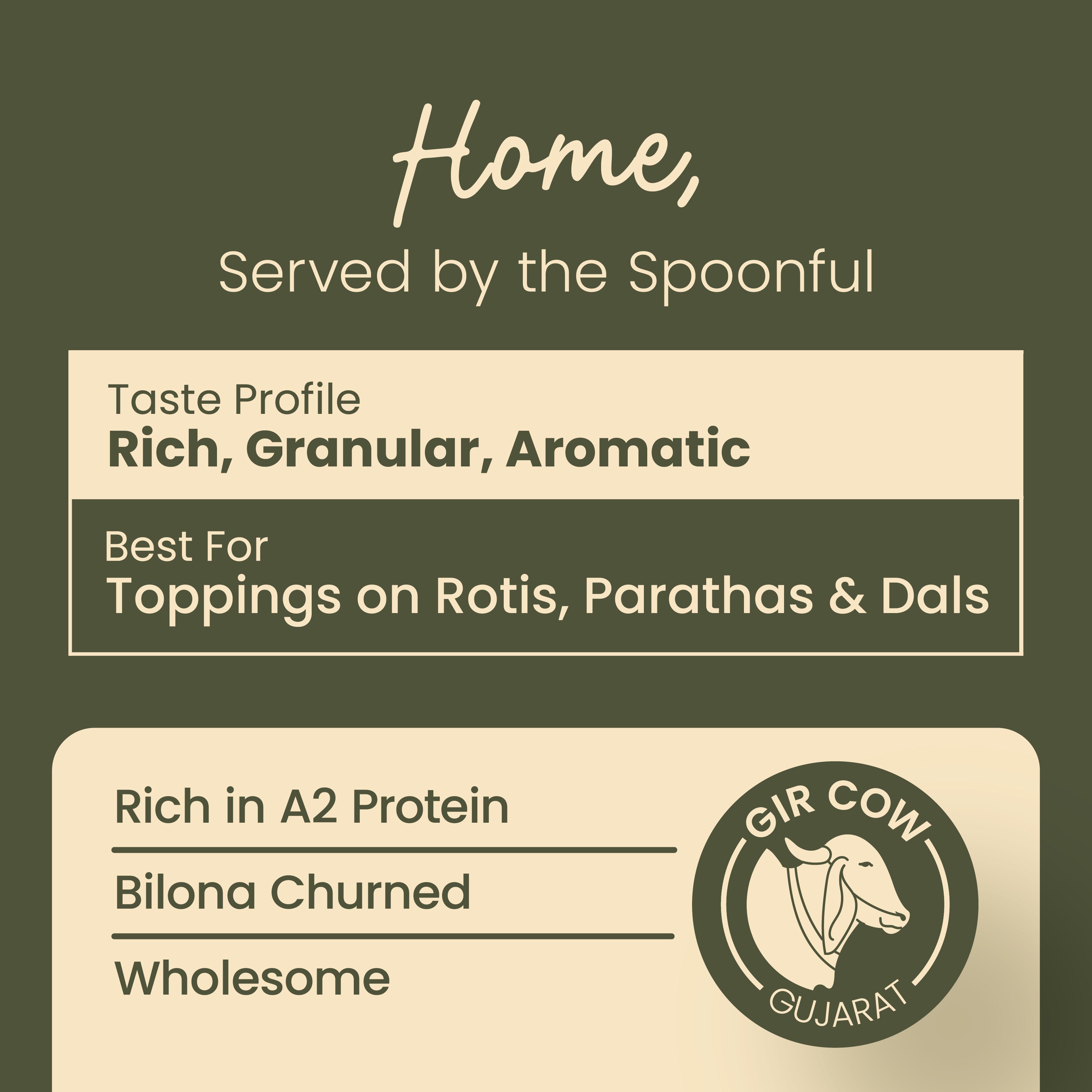 Praakritik A2 Bilona Gir Cow Ghee Vedic Churned