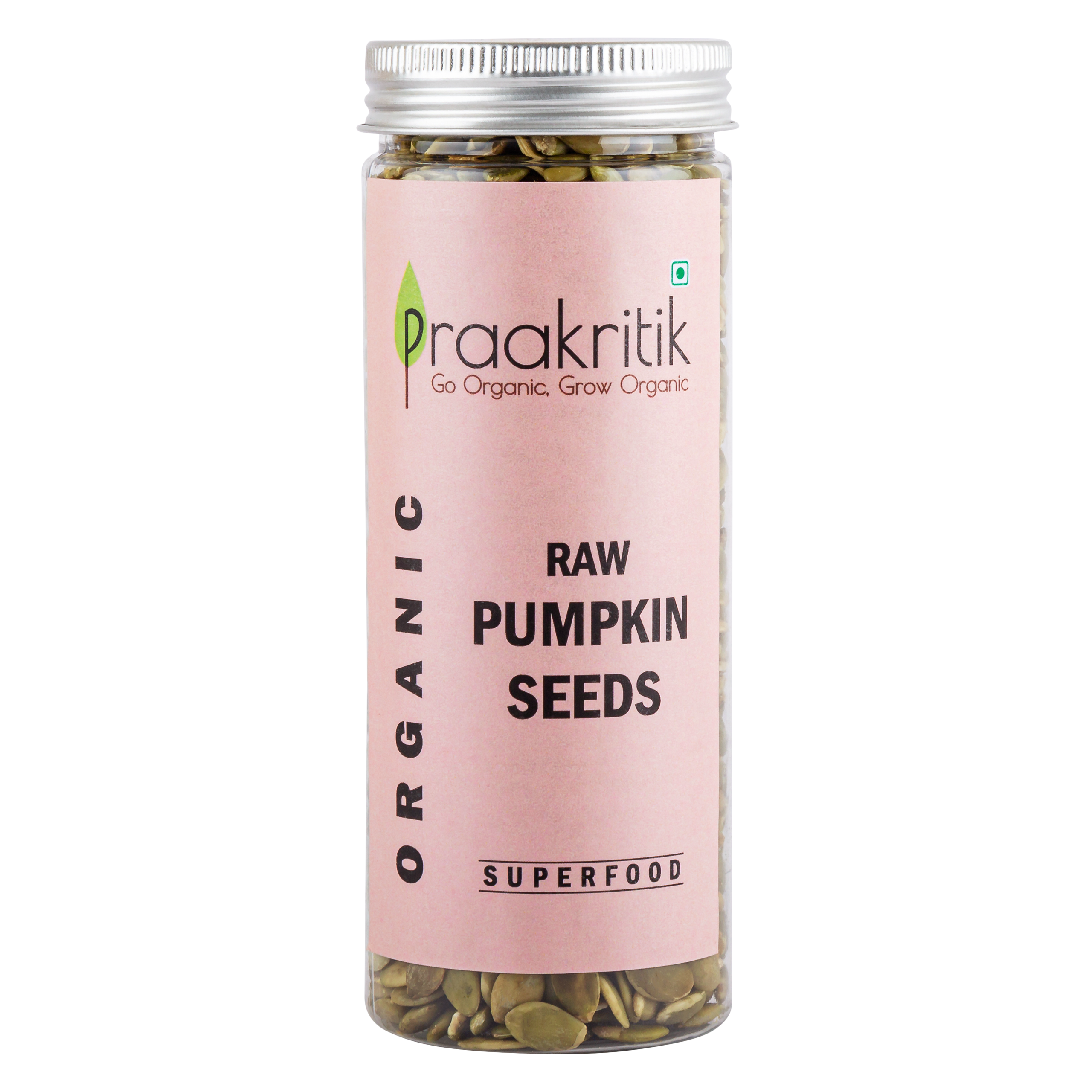 Praakritik Organic Raw Pumpkin Seeds 200g