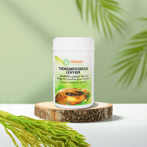 Sitaram Ayurveda Thengin Pookula Lehyam 400Gm (Prescription Medication)