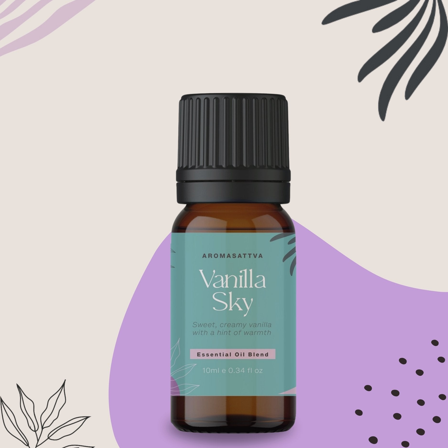 Aromasattva Essential Oil Blend-Vanilla Sky 10ml