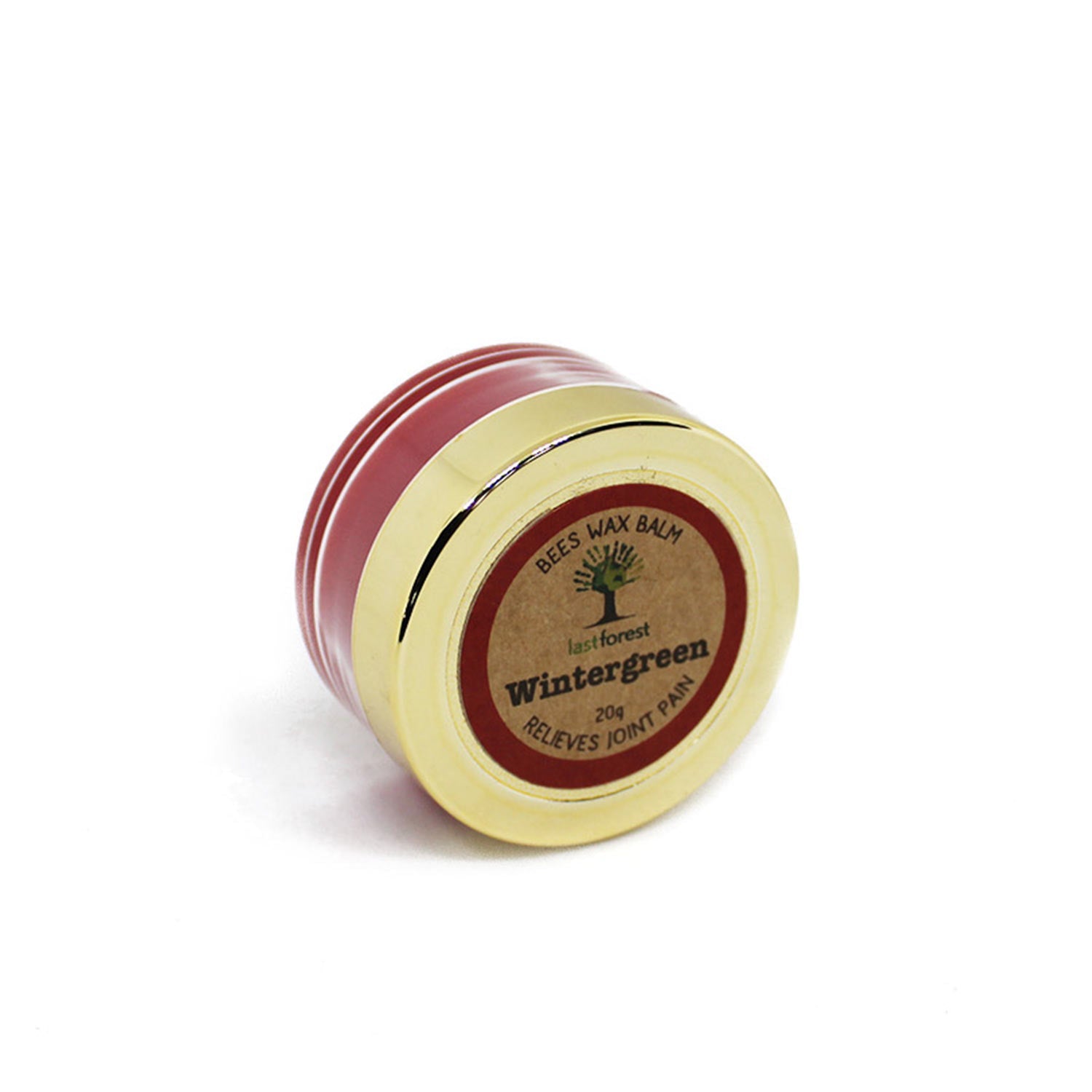 Last Forest Wintergreen Balm for massage, soothes sore muscles and inflamed joints, 20g