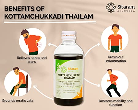 Sitaram Ayurveda Kottamchukkadi Thailam 200Ml (Prescription Medication)
