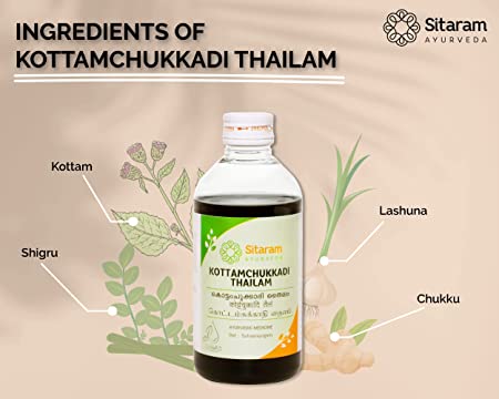 Sitaram Ayurveda Kottamchukkadi Thailam 200Ml (Prescription Medication)