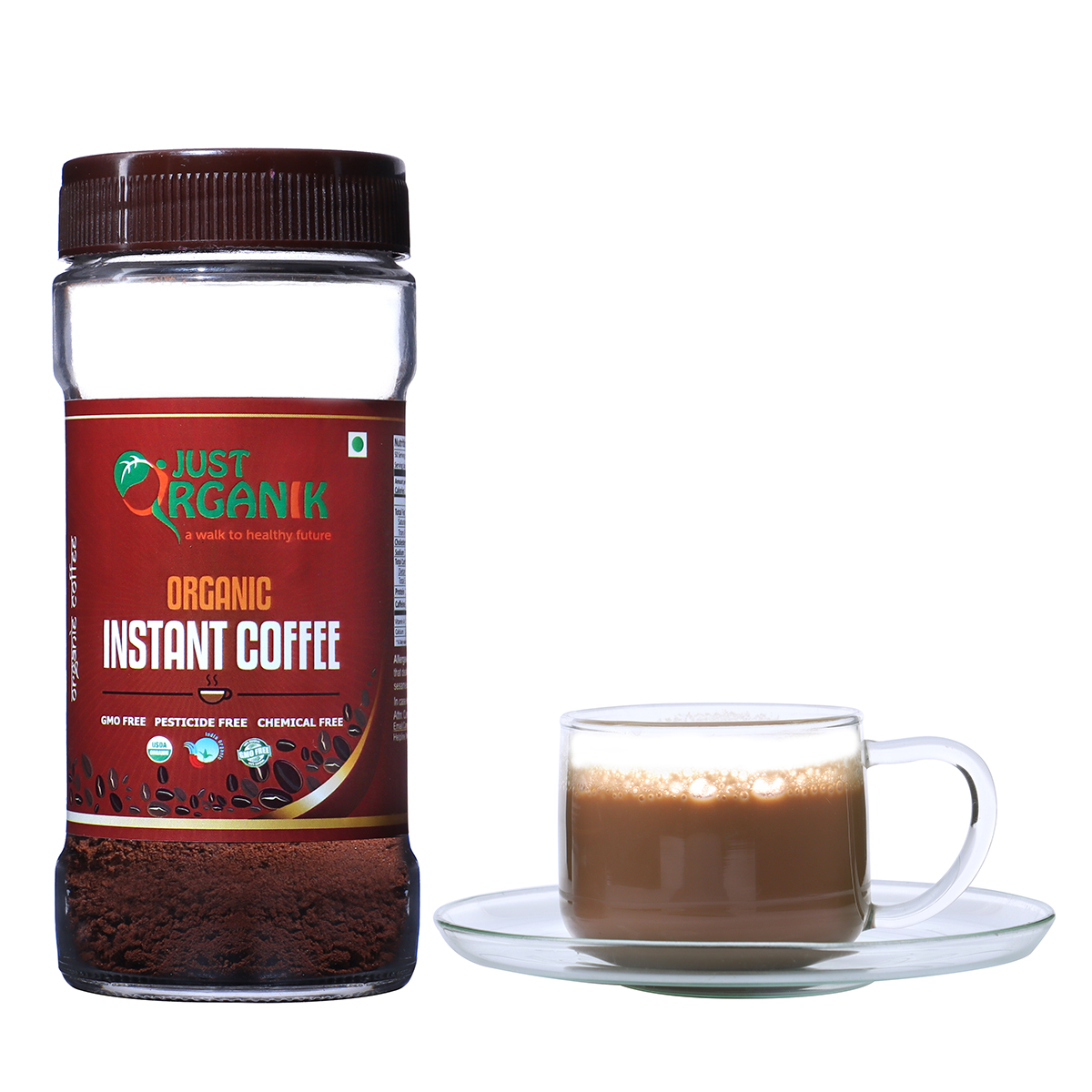 Just Organik Organic Instant Coffee 100g