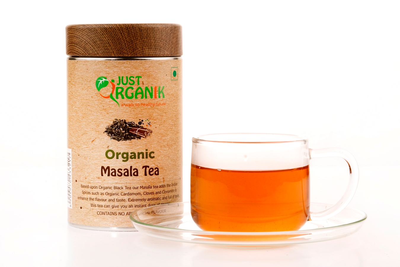 Just Organik Organic Masala Tea 75g