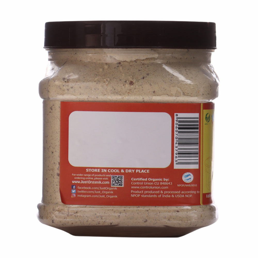 Just Organik Organic Jeera Sattu 1kg (pack of 2, 2x500g)