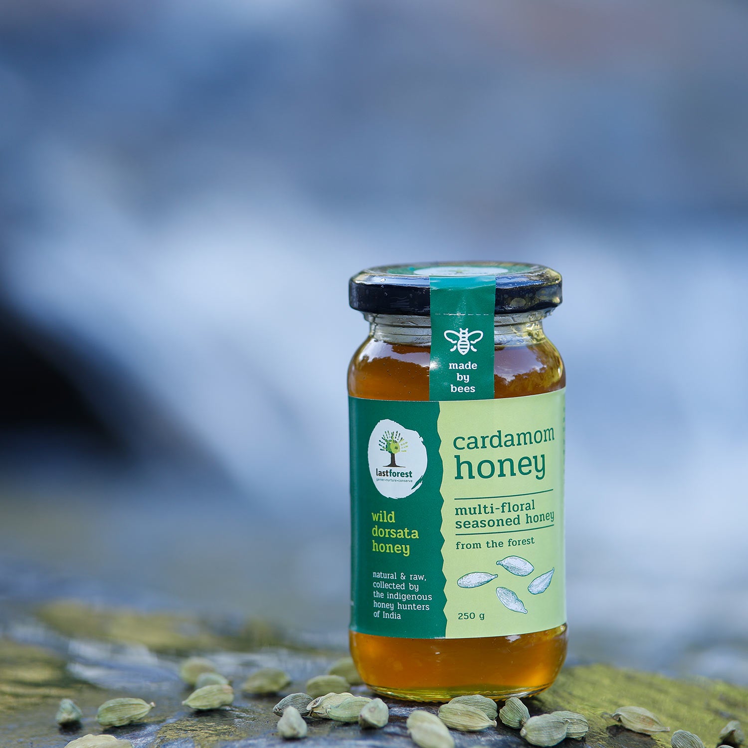 Last Forest Cardamom Spiced Wild Honey 250gms