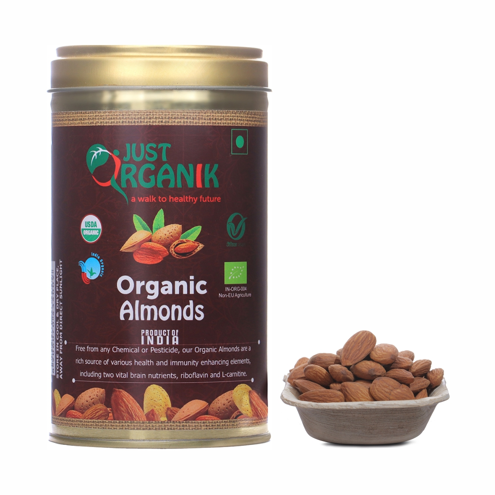 Just Organik Organic Almond 250g