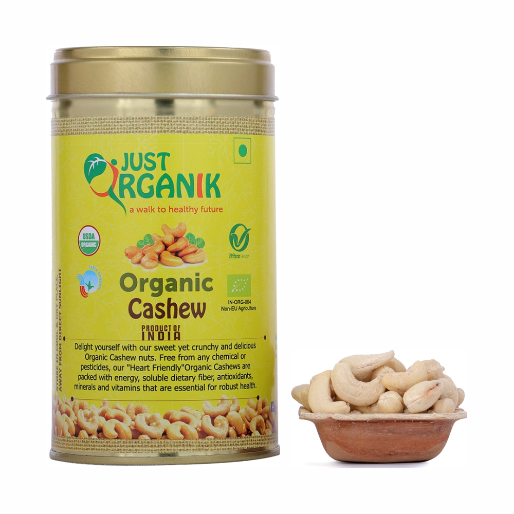 Just Organik Organic Cashew 250g