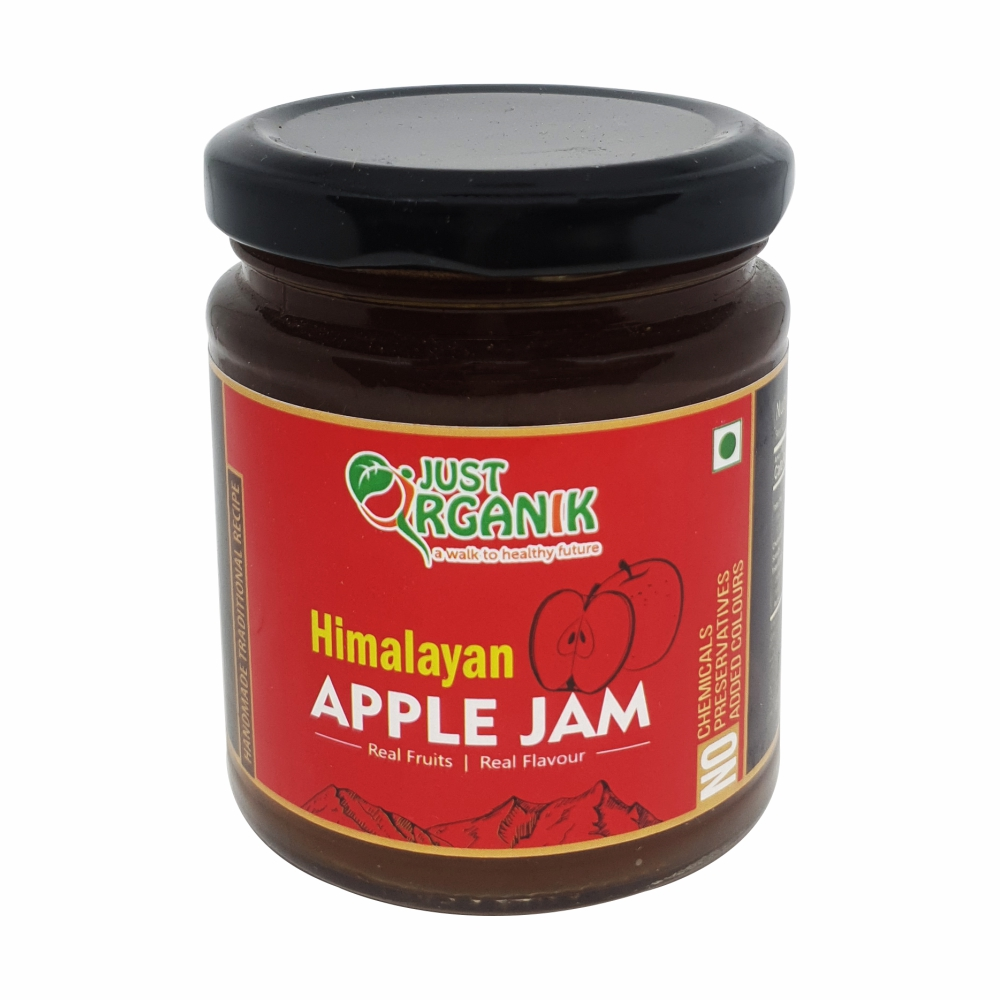 Just Organik Apple Jam 480g (pack of 2, 2x240)