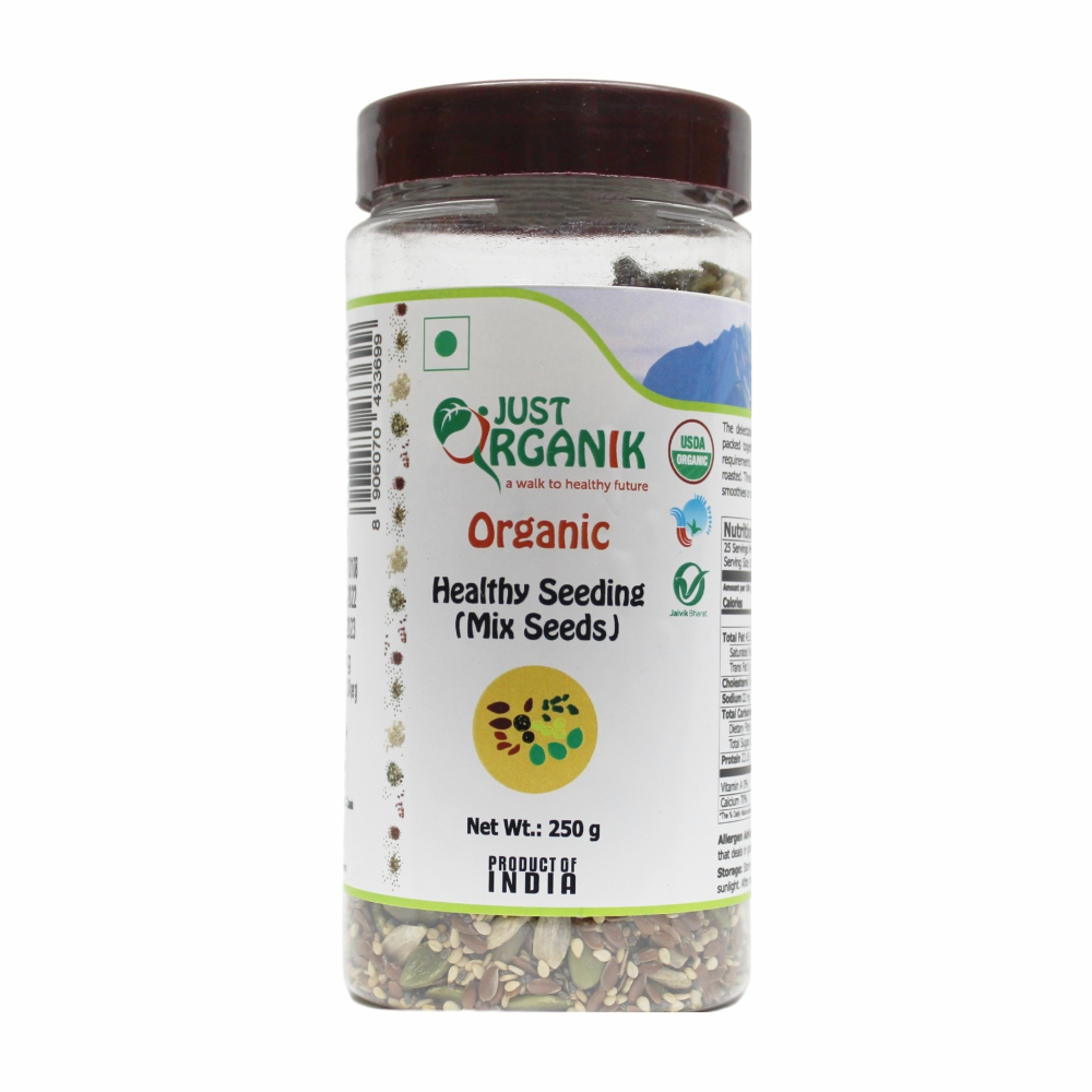 Just Organik Organic Healthy Seeding (Mix Seeds) 250g