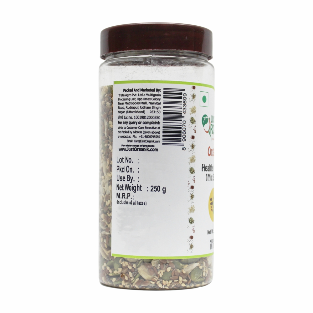Just Organik Organic Healthy Seeding (Mix Seeds) 250g