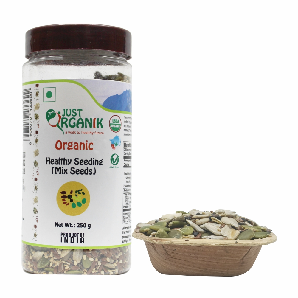 Just Organik Organic Healthy Seeding (Mix Seeds) 250g