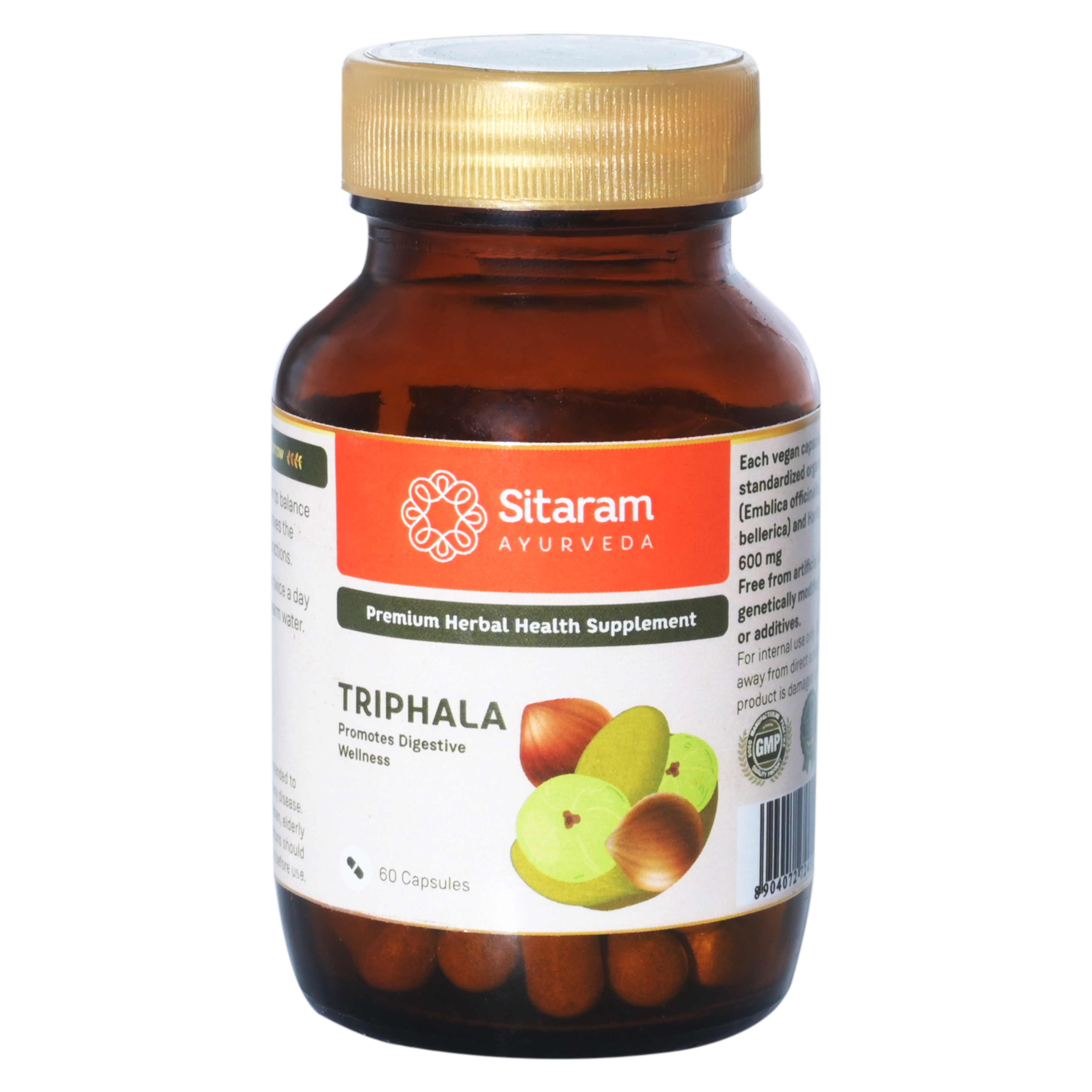 Sitaram Ayurveda Thriphala Capsules 60Nos (Prescription Medication)