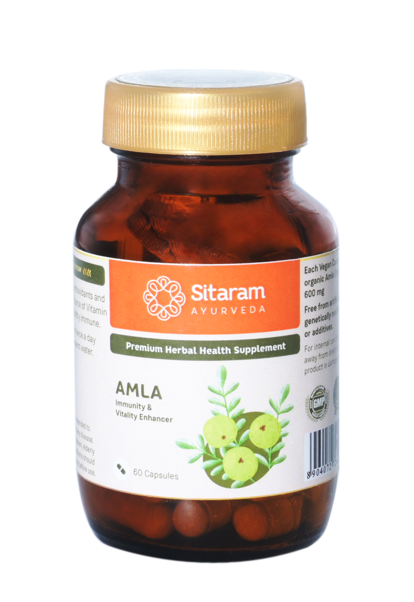 Sitaram Ayurveda Amla Capsule 60Nos (Prescription Medication)